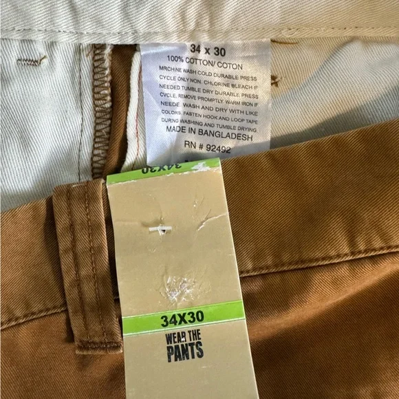 Wear The Pants Mens Khakis | Men’s 34x30 - Picture 6 of 9
